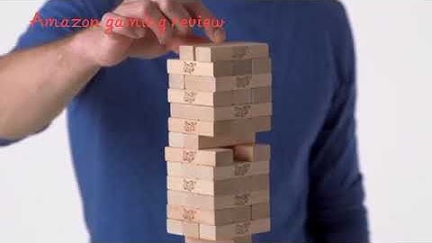22% save Hasbro Gaming: Jenga Classic Game@ Amazon Gaming Review