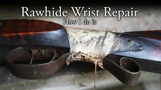 How to Make a Rawhide Wrist Repair on a Muzzleloader