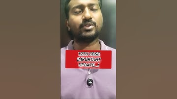 ⁉️❌⁉️12th CBSE|Engineering Admission|Important Update| #vincentinfo