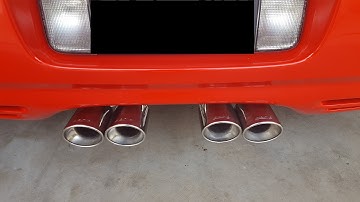 Borla S-Type II P# 140427 - 2001 Corvette Coupe C5 Exhaust Start Up & Rev