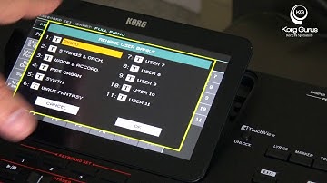 Organising your keyboard set libraries