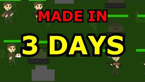 Making A FULL GAME In 3 DAYS! GeoJam Devlog
