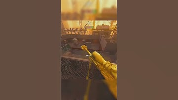 This Snipe I hit on Highrise! 🤯 #mw3 #shorts