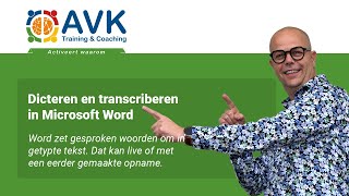 Dicteren en transcriberen in Word - Gesproken woorden naar tekst omzetten screenshot 3