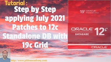 Apply 19c July 2021 Patch on 12c Standalone Database [Step-By-Step Process]