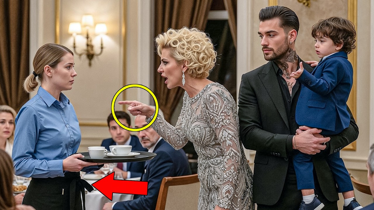 The Waitress Was Humiliated in Front of the Mafia Boss — Then the Child Called Her “Mom”