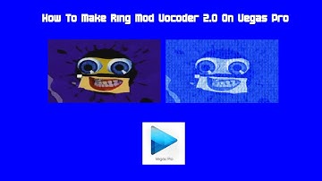How To Make Ring Mod Vocoder 2.0 On Vegas Pro
