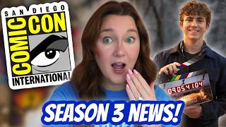 Percy Jackson Season 3 UPDATE - SDCC & What to expect!