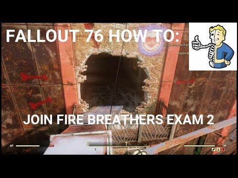 Vídeo: Respostas Do Exame Fallout 76 Fire Breathers E Rota Do Exame Físico Into The Fire Explicada