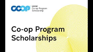 Register For The Unsw Co-Op Scholarship
