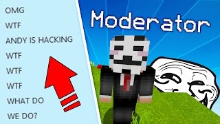 MODERATOR CAUGHT HACKING! - TESTING MY MODS! (Trolling Server Mods)