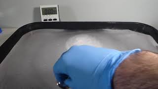 DRAFT Steel Round Peg Spinning Top Spinning and Rolling but on Tilted Ice. RE DO.
