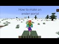 How To Make An Ender Portal How To Make An Ender Portal