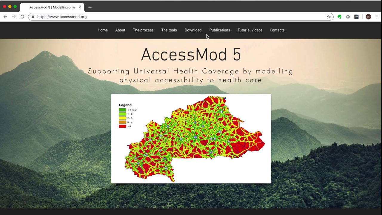 1.  Downloader, installer et utiliser AccessMod