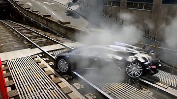 GTA IV Ragdoll Slow Mo Supercars Crash Compilation