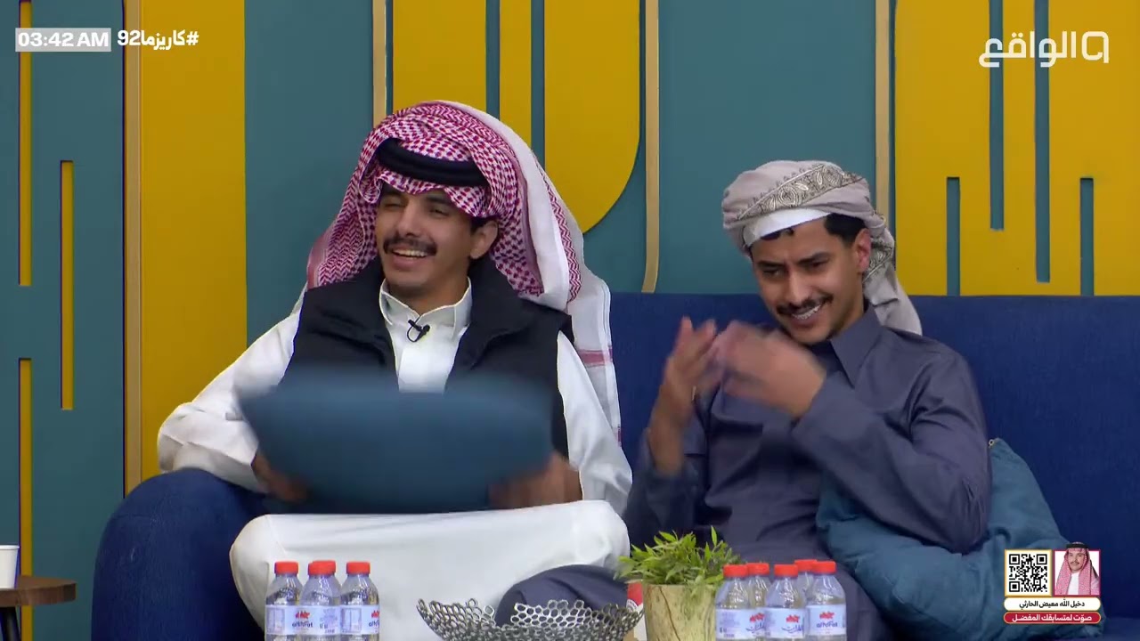 قلت له هاي وللان ما رد الهاي! - دخيل الله الحارثي | #كاريزما92