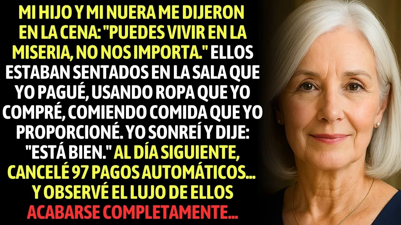 Puedes Vivir En La Miseria Ellos Dijeron. Cancelé 97 Pagos Y Le Di Fin A La Vida De Lujo De Ellos.