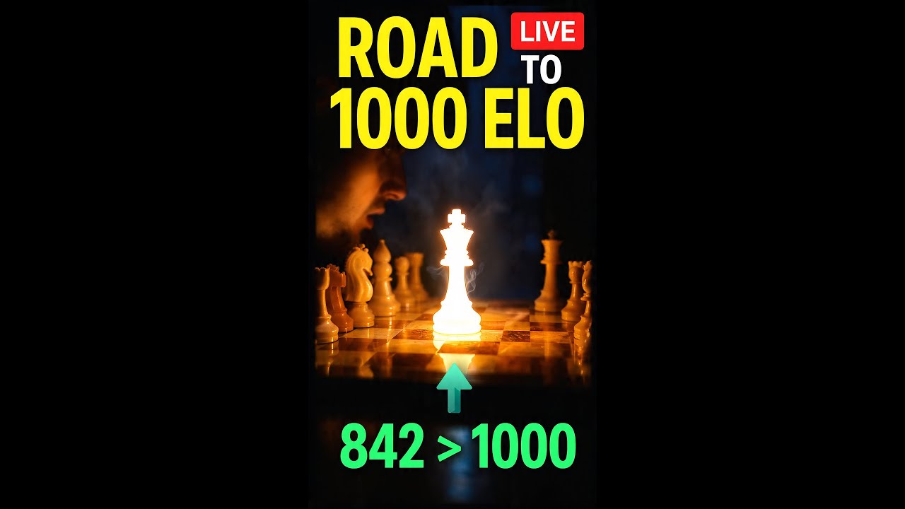 Chess Livestream: Road to 1000 Elo - YouTube