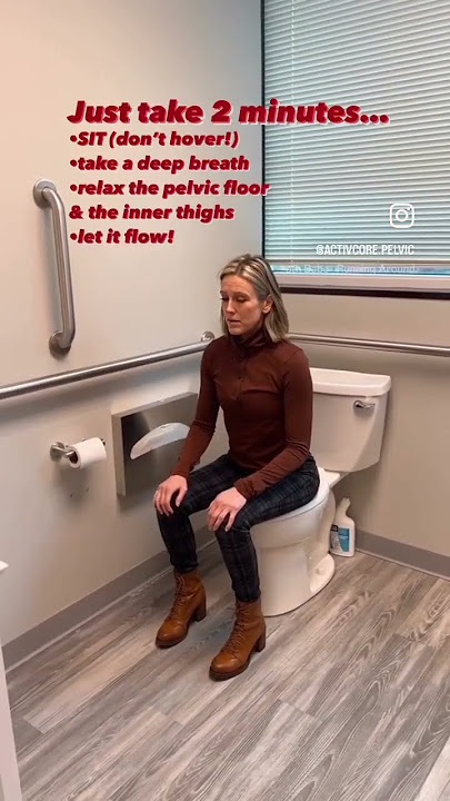 Pushing to pee?