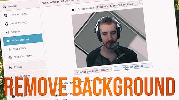 How to Remove Background w/ Logitech C922 in XSplit, Skype & Hangouts