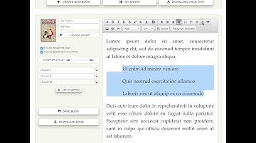 How to add an indent/padding in the text of your ebook (epub and mobi) with ebook leap