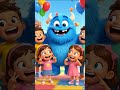 Toothy the Toothbrush Monster 🦷✨ | Brush Your Teeth Song | Kids Nursery Rhyme #Shorts