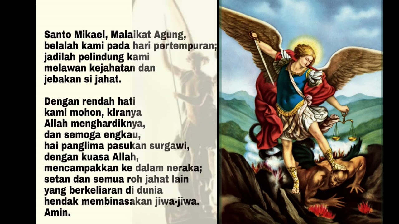 Gereja Katolik SANTO MIKAEL: DOA-DOA DASAR IMAN KATOLIK