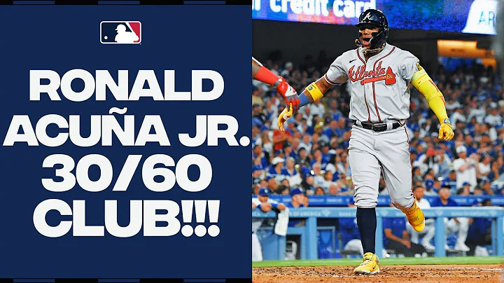 Ronald Acuña Jr. SLAMS his way into HISTORY!! Braves star is the 1st member of the 30 HR/60 SB club! - DayDayNews