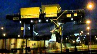 Port of Felixstowe rail terminal crane 20110504
