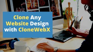 How To Clone Any Website Design Using ClonewebX Tool in Webflow and Elementor. screenshot 3