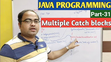 JAVA-PROGRAMMERING | Deel 31 | Meerdere catch-blokken