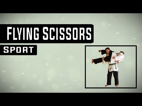 Flying scissors throw Tutorial [german]