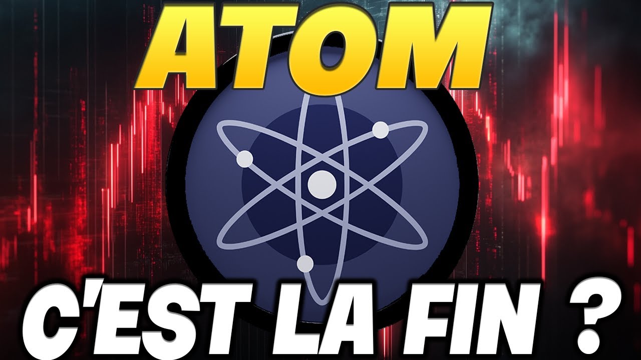 Cosmos (ATOM) : LA CRYPTO EST MORTE ?? VOICI MON PLAN POUR LA SUITE 🚨  Analyse & Trading Crypto