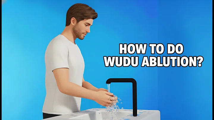 How To Perform Wudu Ablution Islamic :  TUTORIAL Step By step