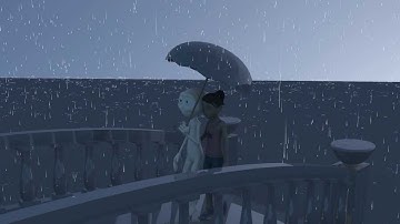 shahnawaz _rain  with maya particles