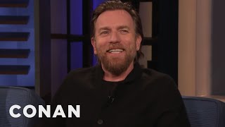 Ewan McGregor On Reprising Obi-Wan \& Why Lightsabers Need Hilts | CONAN on TBS