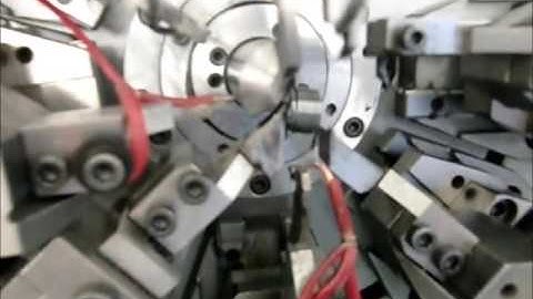 Vinston US 10-236R CNC Machine Camless  Spring Former - Sample 12 - Double Torsion Spring