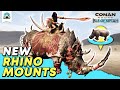 Conan Exiles: Isle of Siptah - New Rhino Mounts & Rhino Calf Locations | Guide