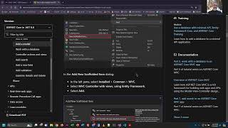 ASP.NET Core - Create MVC Web App - Microsoft Tutorial Walk through Part 2 - Summer 2024