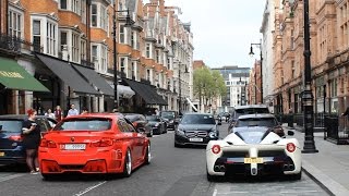 London Supercars Of 2016 P3 - X4 Aventador Sv, X2 991Rs, Laferrari, 599 Gto & More
