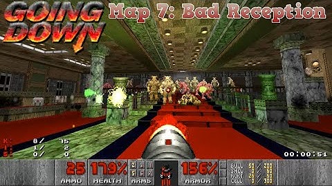 Going Down - Map 7: Bad Reception - UV MAX blind - maps by Mouldy aka @cyriak