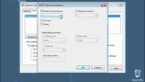 Windows 7 - Multi-core boot (speeding up your machine)