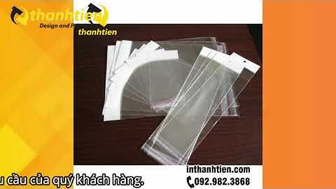 TÚI OPP MÀNG NGỌC | Inthanhtien.com