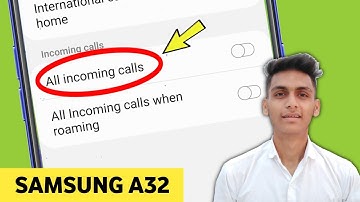 Samsung A32 Incoming Call Not Coming & not Showing Problem Solved