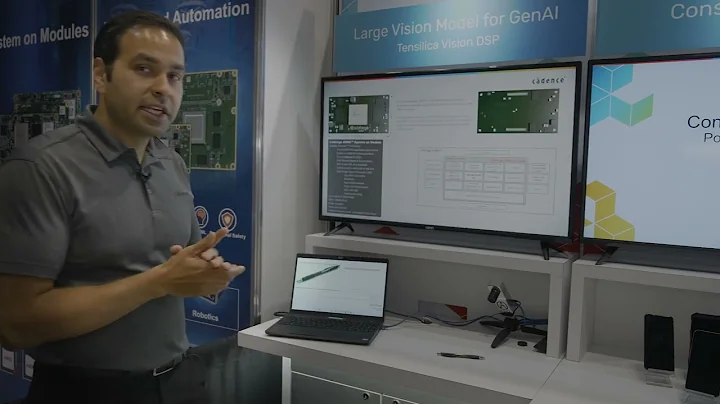 Cadence Demonstration of a Large Vision Model for Generative AI on the Tensilica Vision P6 DSP