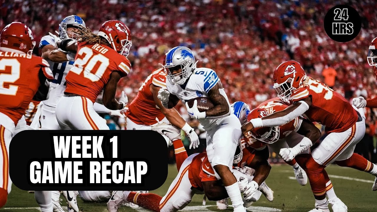 NFL Week 1 Game Recap: Detroit Lions 21, Kansas City Chiefs 20