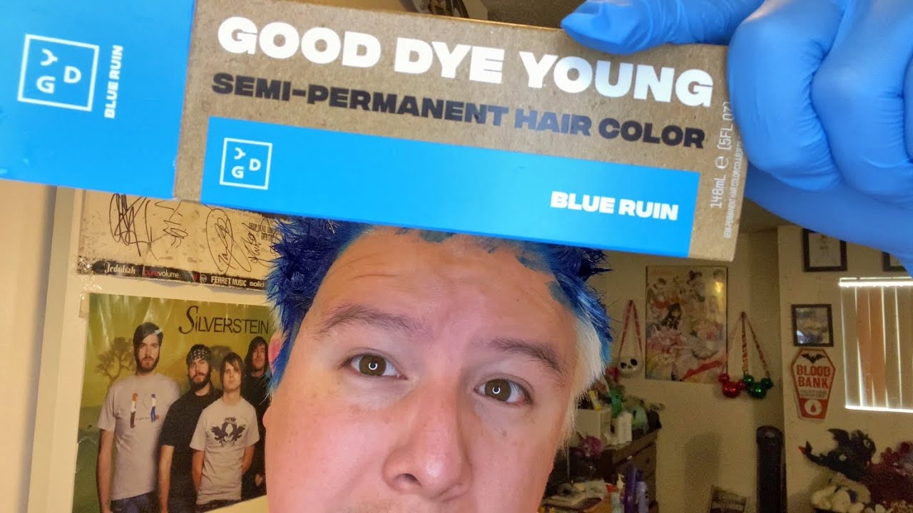 7. "Good Dye Young Semi-Permanent Hair Color in Blue Ruin" - wide 4