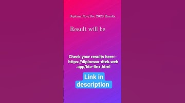 how to check diploma result | diploma result website