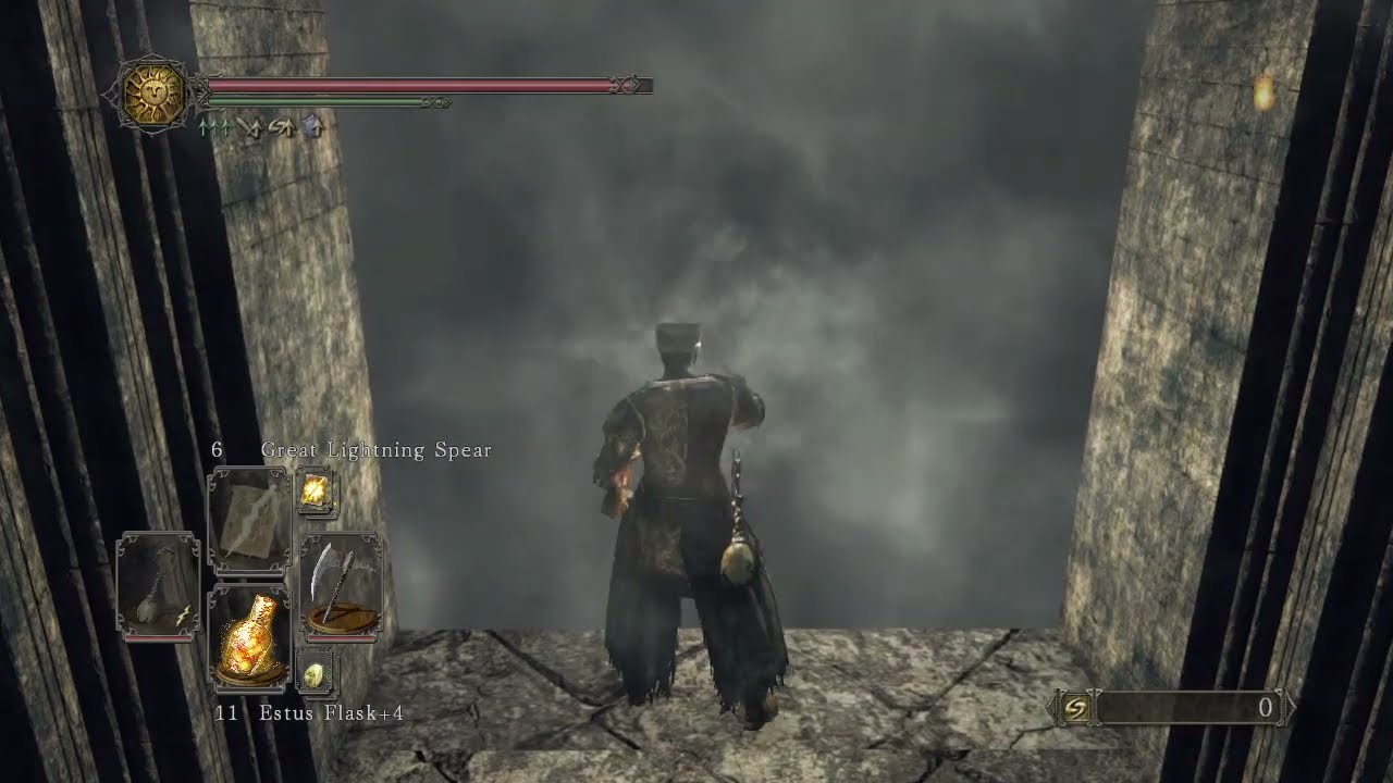 DARK SOULS II SOTFS Dragonslayer's Crescent Axe End.