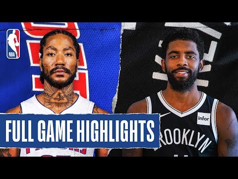 PISTONS at NETS | FULL GAME HIGHLIGHTS | January 29, 2020